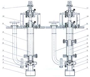 SFY型立式液下泵总装图