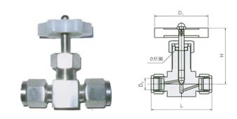 QJ-1A 气动管路截止阀产品图2