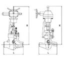 J961H/Y电动焊接蒸汽截止阀 缩略图